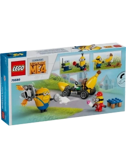 Конструктор LEGO Minions 75580 Миньоны и банановая машина