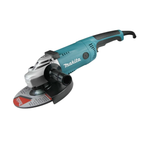 Угловая шлифмашина УШМ Болгарка электрическая (сетевая) Makita GA 9020 220В 2,2 кВт, диск 230 мм, для резки и шлифовки твердых металлов, камня и кирпича GA9020