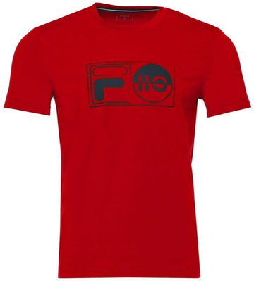 Мужская теннисная футболка Fila T-Shirt Jacob M - красный