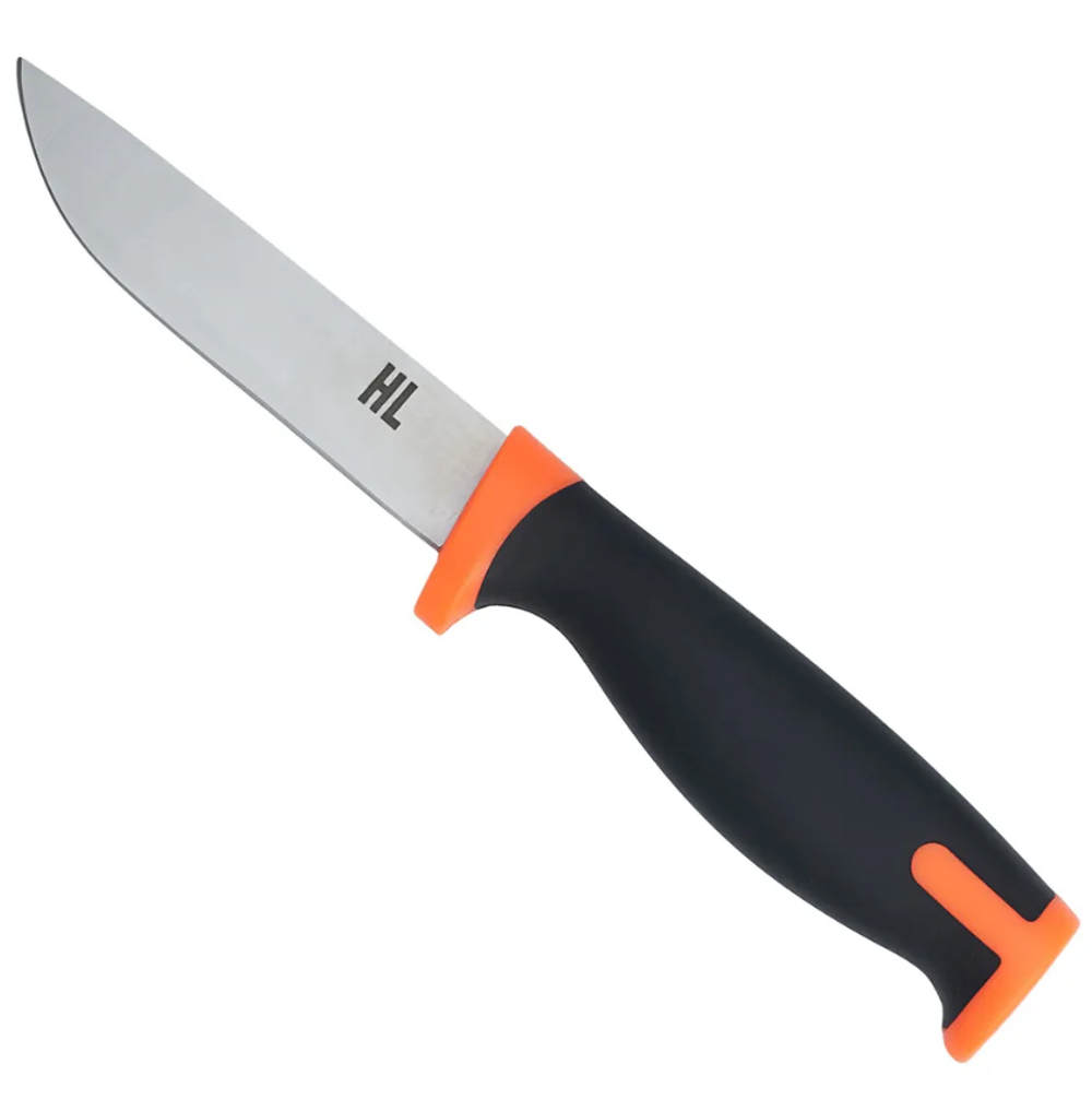 НОЖ HL UNIVERSAL BLACK+ORANGE КЛИНОК 10см VT204