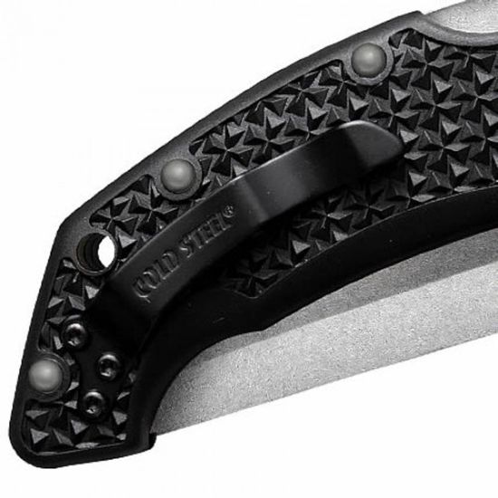 Складной нож Cold Steel 29ATS Voyager Large Tanto Serrated Edge c клинком из стали AUS-10A, рукоять Grivory (Griv-Ex)
