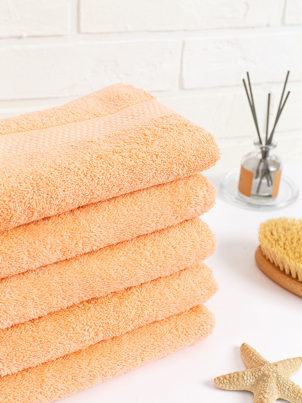 Полотенце махровое, г/к, 50х90, арт. 50-90 BS, 460 гр/м2, цвет: 028-персиковый,