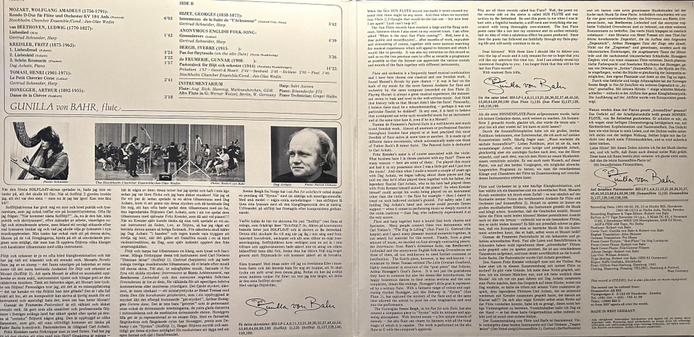 Гунилла фон Бар - Солнечная флейта 3 (Германия 1981г.)