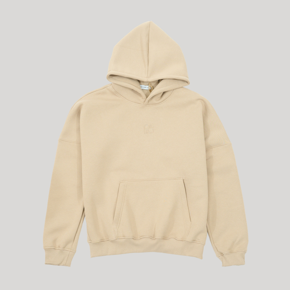 Hoodie Simple Taupe