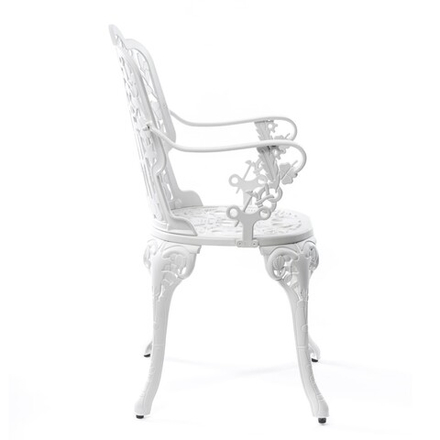 Стул Seletti Aluminium White, белый