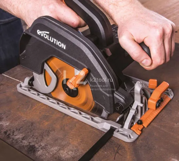 Пила дисковая многоцелевая Evolution R185CCS, Ø 185 мм