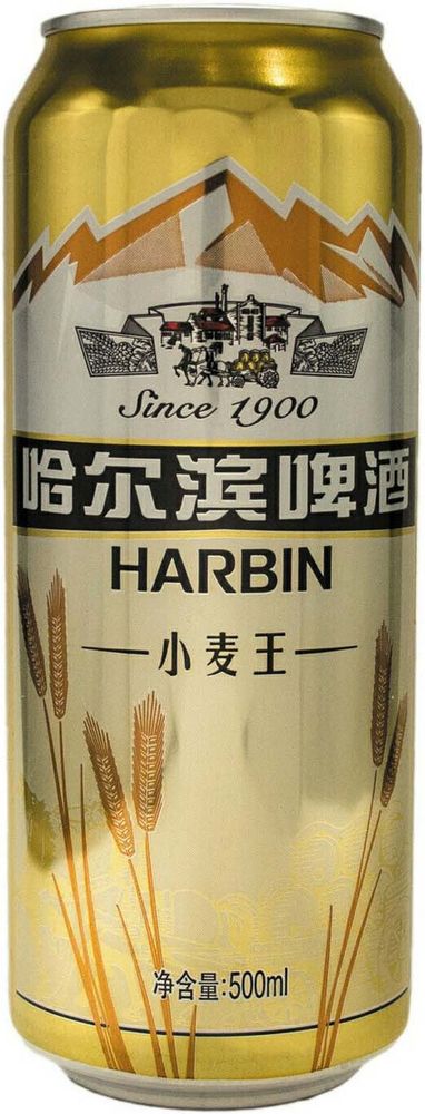 Пиво Харбин Пшеничное / Harbin Wheat 0.5л - 12 шт