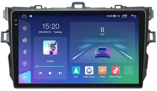 Магнитола для Toyota Corolla 2007-2013 - Parafar PF692U2K на Android 13, Быстрая, QLED+2K, CarPlay, 4G SIM-слот