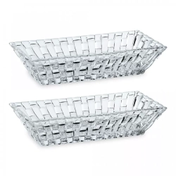Набор салатников 2шт 17см хрустальное (2 pcs set) Nachtmann Bossa Nova