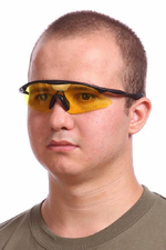 Очки стрелковые Guarder C2 жёлтые
