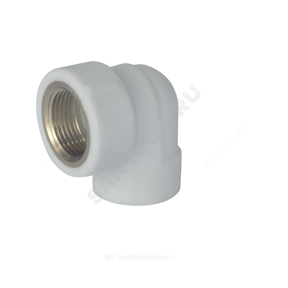 Угольник PP-R комбинированный белый Дн 20х1/2" ВР PRO VALFEX 10125020-PRO