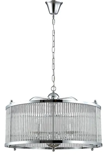 Подвесная люстра Tadeo TADEO SP6 D600 CHROME/TRANSPARENTE Crystal Lux