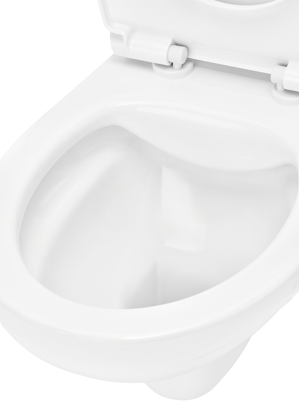 TECE Basic Безободковый подвесной унитаз в комплекте с сиденьем soft-close и крышкой 9700018