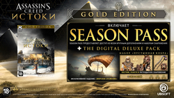 Assassins Creed Истоки - GOLD EDITION (для ПК, цифровой код доступа)