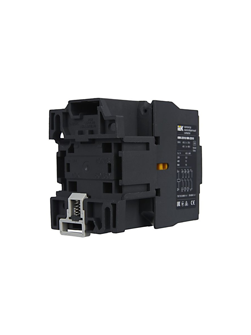 Контактор КМИ-22510 25А 24В/АС3 1НО KARAT IEK KKM21-025-024-10