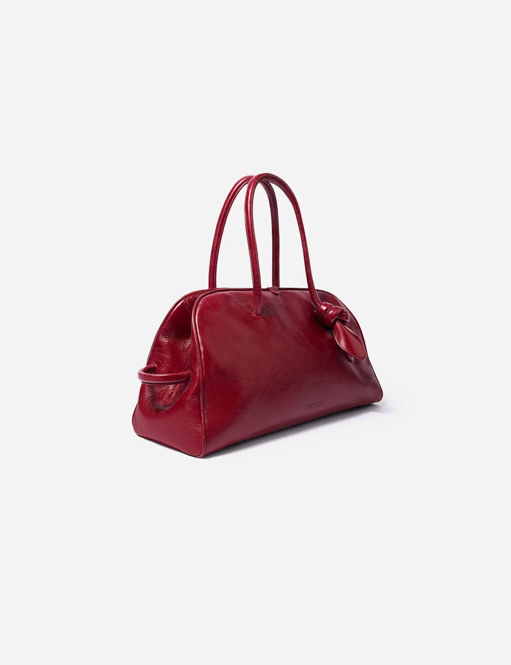 Jacquemus The Turismo Soft Bowling bag "Burgundy"