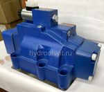 4WEH32D6X/6EG24N9EK4/B10 - Гидрораспределитель с электроуправлением Ду32 схема D (574А), напряжение G24, каналы управления E = X - внутр. и Y - внеш.