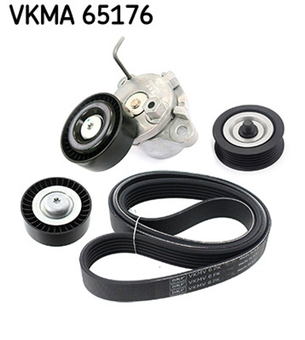 SKF - VKMA65176-SKF - V-Ribbed Belt Set