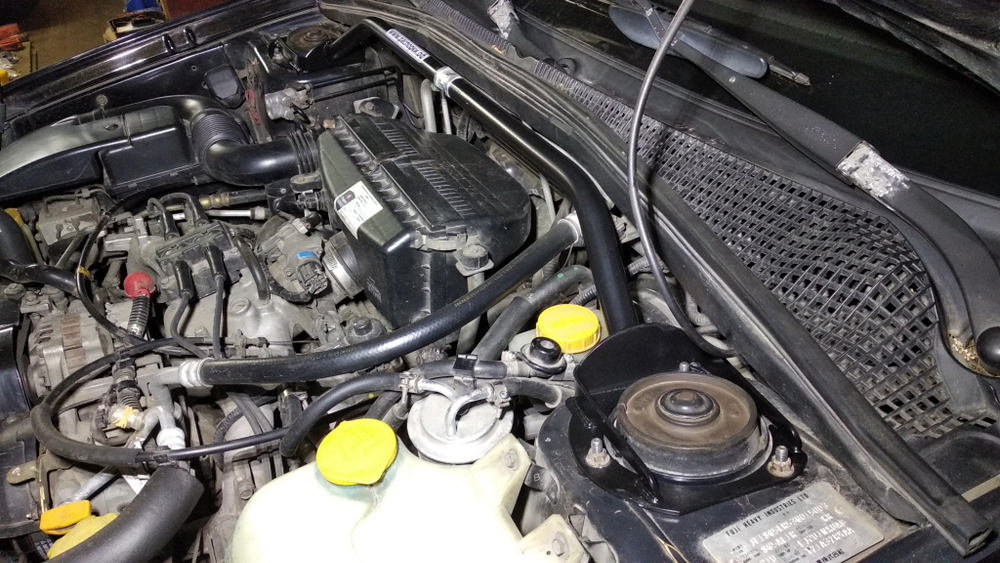 Распорка передних стоек (регулируемая) Subaru Forester SG (ПОД ЗАКАЗ)