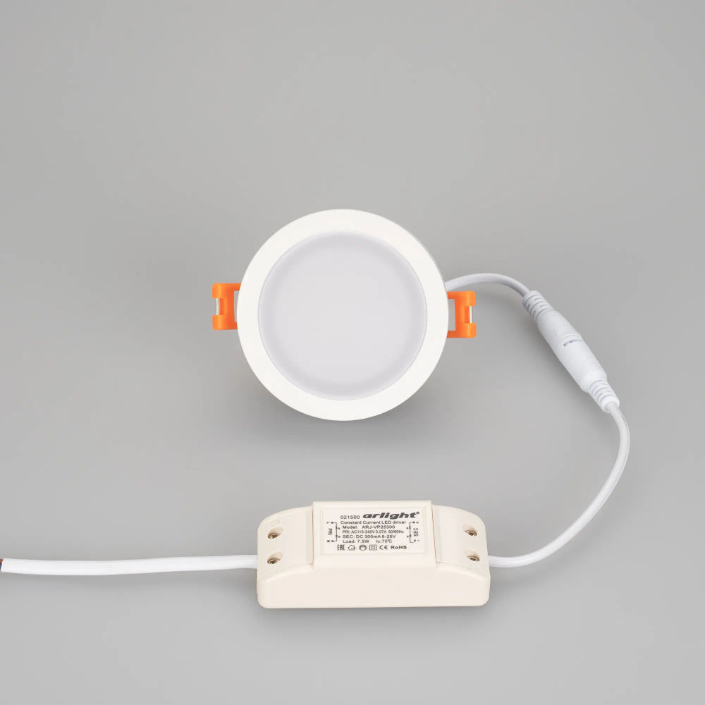 Светодиодная панель LTD-85SOL-5W Day White (Arlight, IP44 Пластик, 3 года) 017989