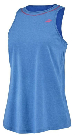 Женский топ теннисный Babolat Exercise Cotton Tank Women - небесный