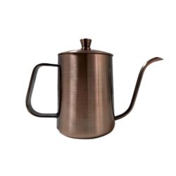 Кофейник чайник 600 мл Бариста Antique d 9,2/7,1 см h14 см цвет антик нерж. P.L. Barbossa