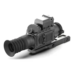 Прицел тепловизионный LZIRTEK Perun 635L, 640x512, D35, с дальномером - вид сзади сбоку со стороны окуляра