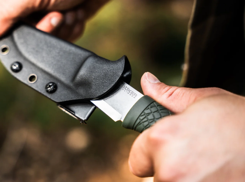 Нож Boker 121518 Bronco Mini CPM3V Green Scandi