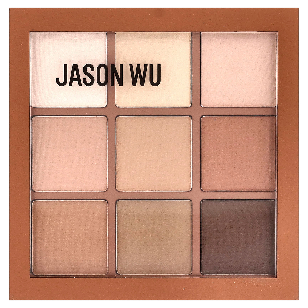 Jason Wu, Flora 9®, 9-цветная палитра теней, оттенок 1 матовая агава, 5,85 г (0,18 унции)