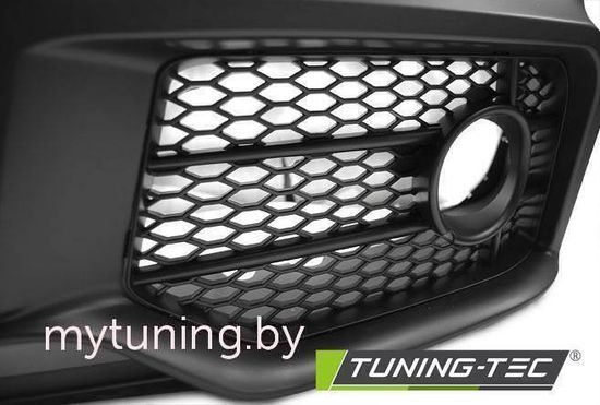 Передний бампер S-LINE BLACK для Audi A4 B7
