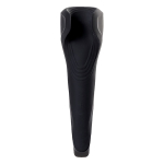 Чёрный нереалистичный мастурбатор 20см с вибрацией Satisfyer Men Wand