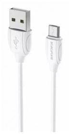 Кабель MicroUSB 1.3A BOROFONE BX19 1-метр