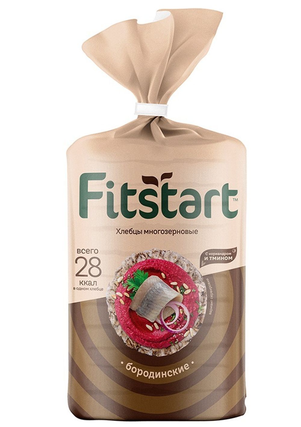 Хлебцы FITSTART многозерновые Бородинские 90г