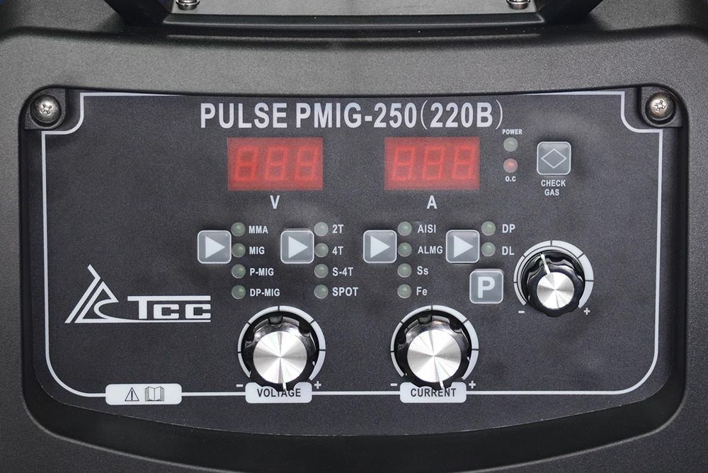 Полуавтомат для сварки алюминия TSS PULSE PMIG-250 - [220В]