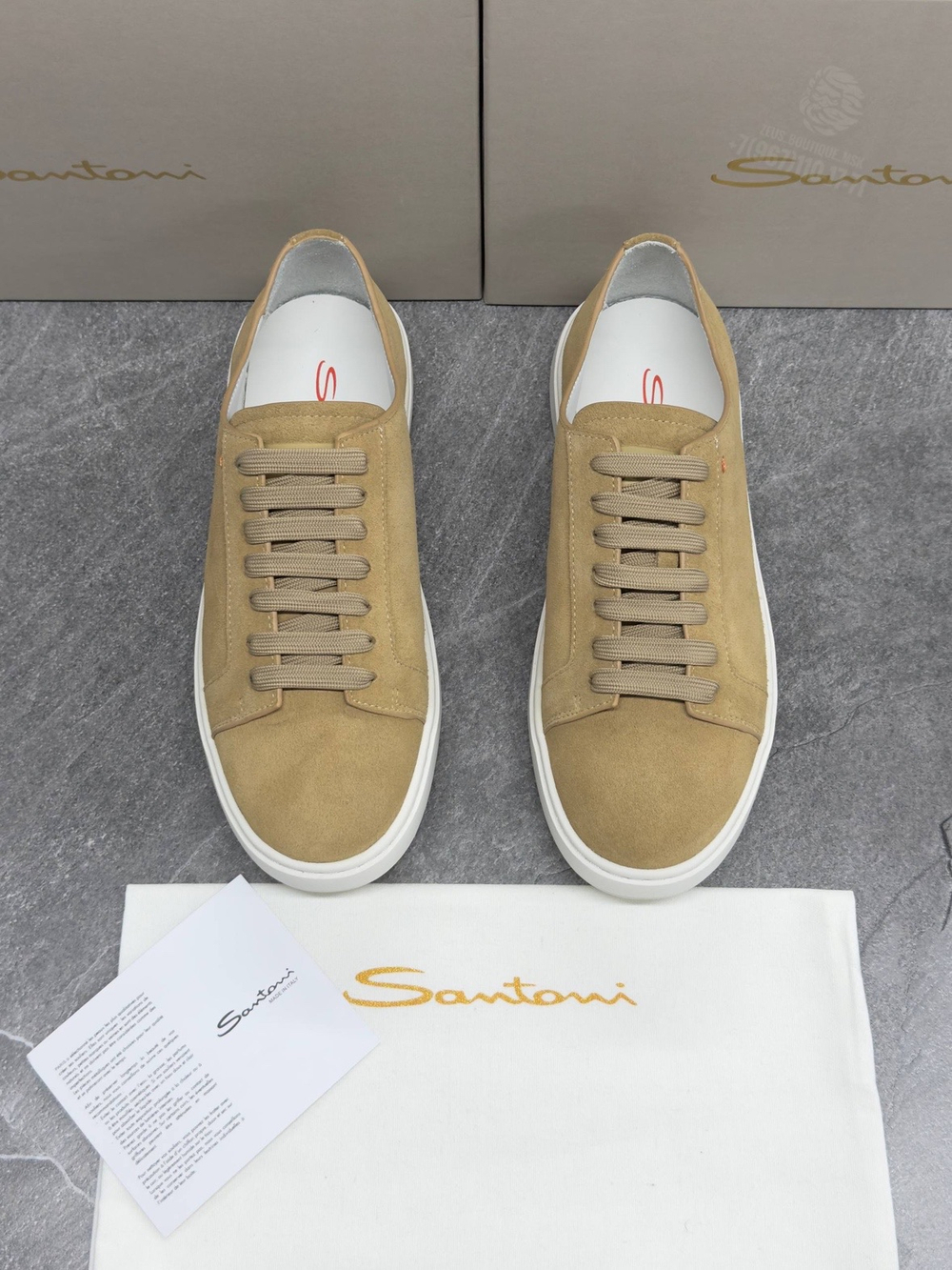 Кроссовки Santoni Cleanic