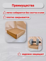 Почтовая коробка Тип Е №1 (220х185х50)