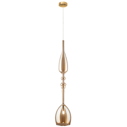 Светильник подвесной Crystal Lux LUX NEW SP1 C AMBER