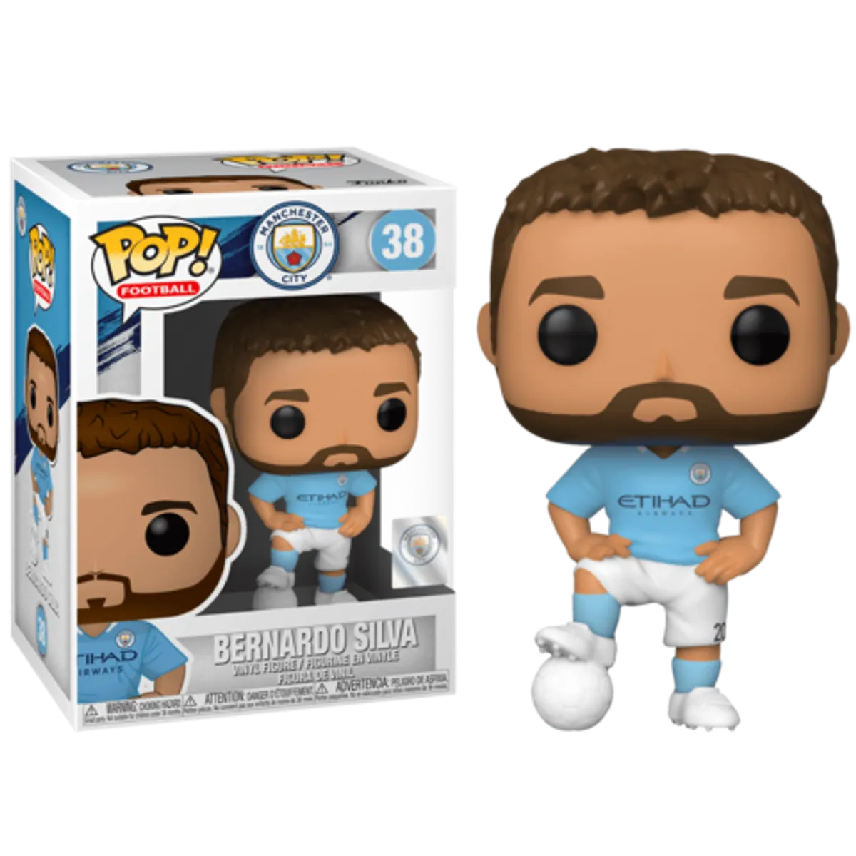 Фигурка Funko POP! Manchester City: Bernardo Silva (38)