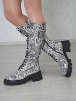 Сапоги женские демисезонные POPULAR FASHION E22B-71EQ