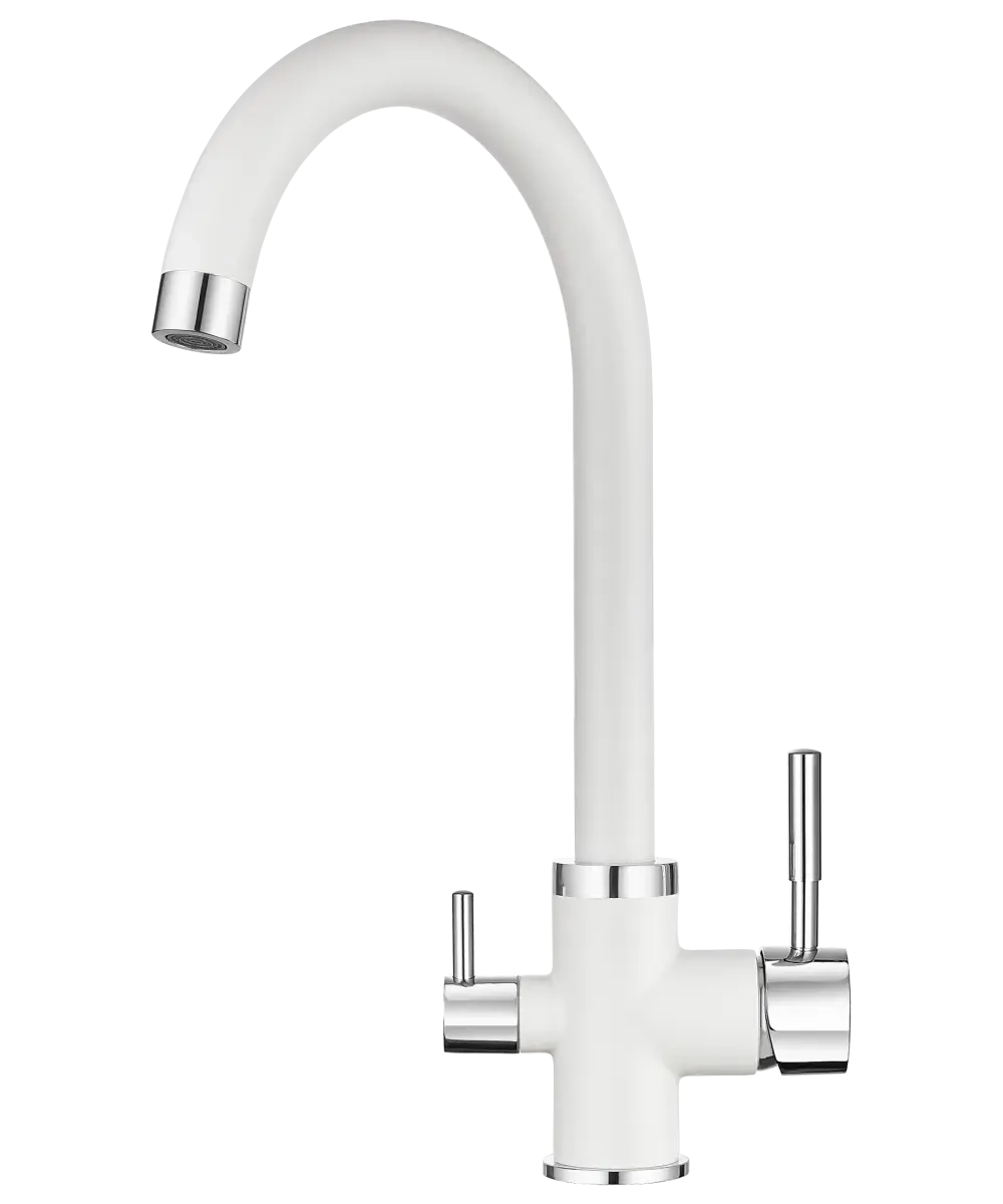 Кухонный смеситель Kuppersberg KARIA WHITE фото 