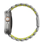 Ремешок Nomad Stratos Natural Titanium Volt FKMдля Apple Watch 45/46/49mm