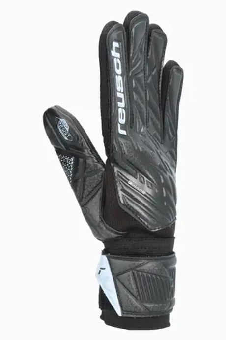 Вратарские перчатки Reusch Attrakt Resist Junior - черный