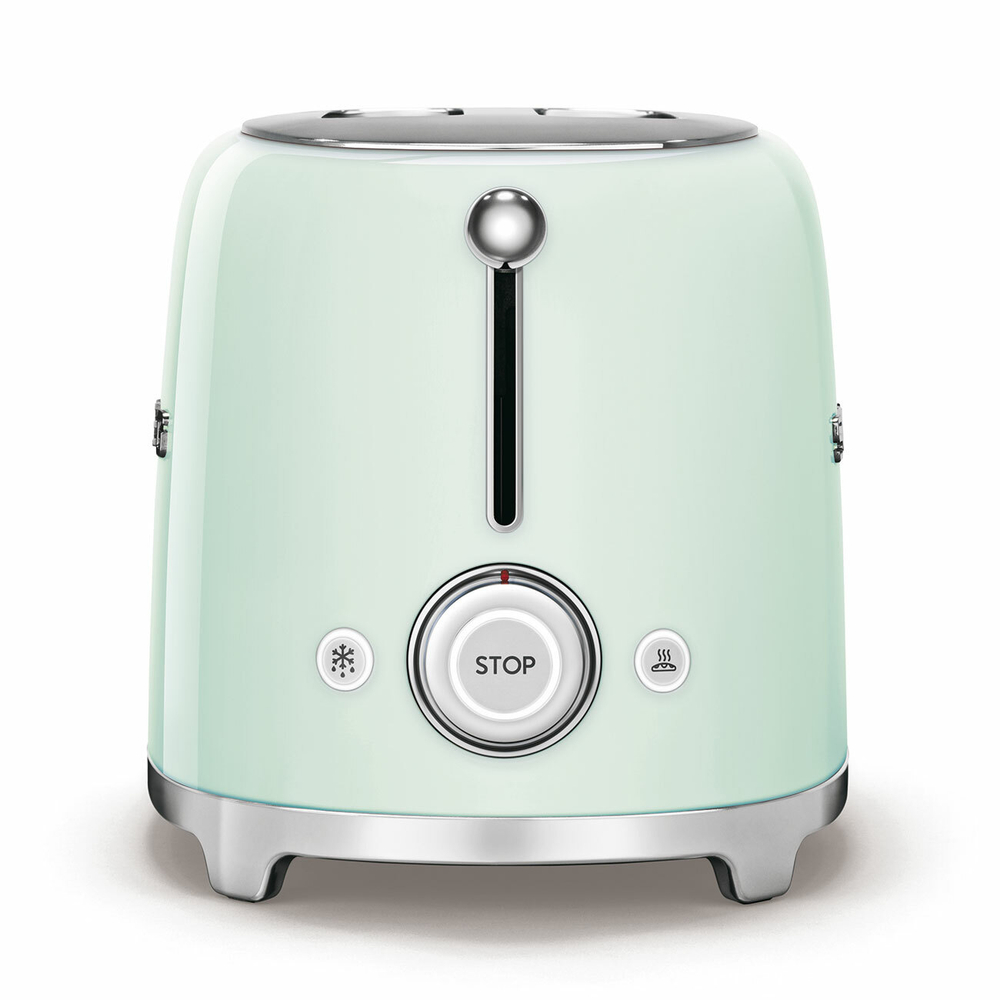 Тостер Smeg TSF02PGEU, пастельно-зеленый