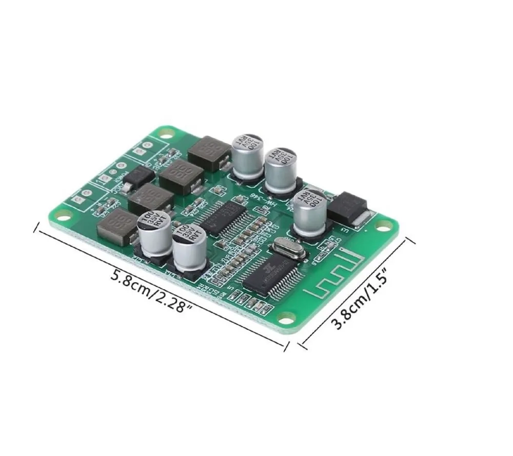 Модуль усилителя Bluetooth HW346 на TPA3110 Bluetooth 2x15 Вт