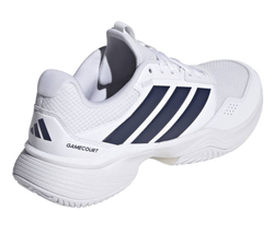 Мужские теннисные кроссовки Adidas GameCourt 3 M - cloud white/dark blue/core black