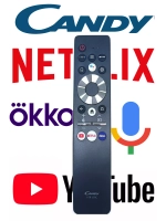 Пульт для телевизора Haier 0530069334 (HTR-U29C candy, 0530067662, 0530069587) 0530069334