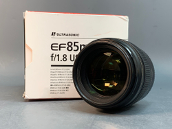 Canon EF 85mm f/1.8 USM внутри пыль