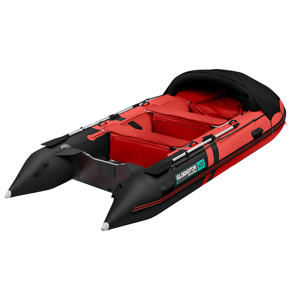 Лодка ПВХ Gladiator Active C420AL с алюминиевым полом -