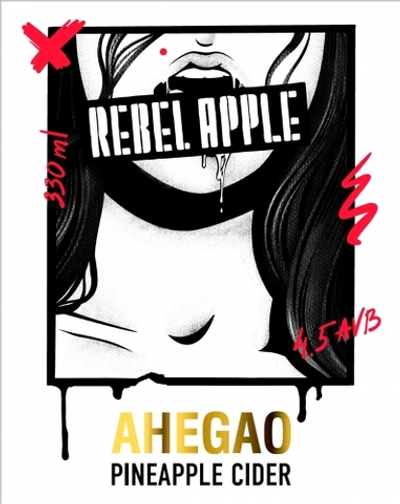 Сидр Рэбл Эпл Ахэгао / Cider Rebel Apple Ahegao 20л - кег
