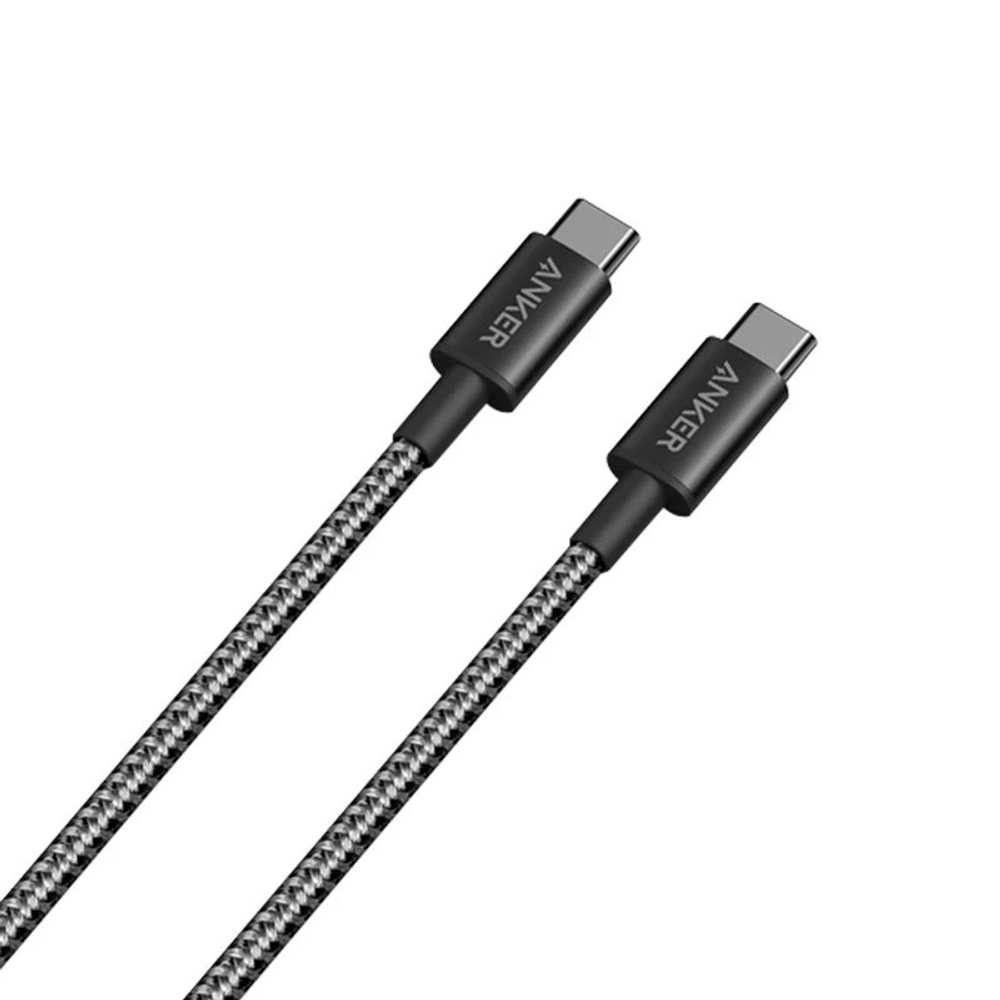 Usb Кабель-зарядка Type-C на Type-C Anker (A8757611) 100W 1.8м темно-серый